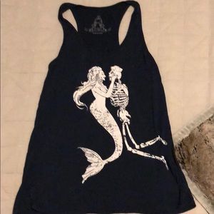 Navy blue tank top